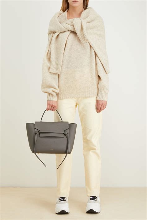 celine small belt bag grey|celine belt bag buy online.